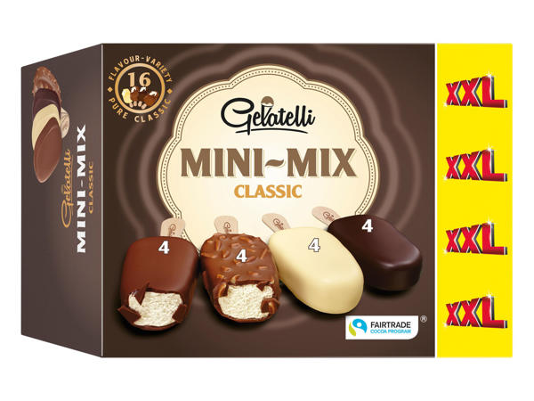 GELATELLI Mini-Mix Classic 12 Stk. + 4 Stk. gratis