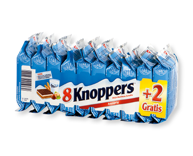 Knoppers 8 + 2 gratuits STORCK(R)