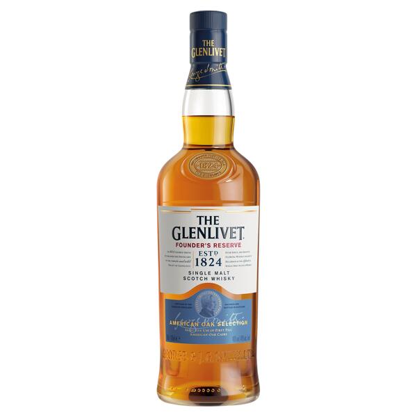 THE GLENLIVET Founder's Reserve Single Malt Scotch Whisky 0,7 l