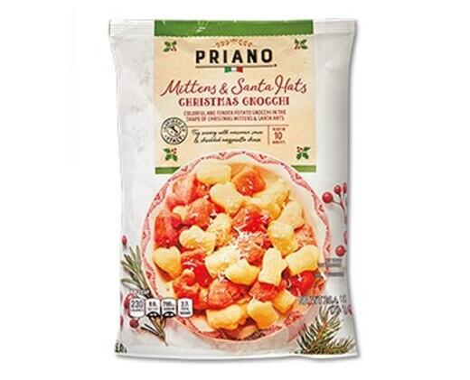 Priano 
 Stars and Trees or Mittens and Hats Christmas Gnocchi