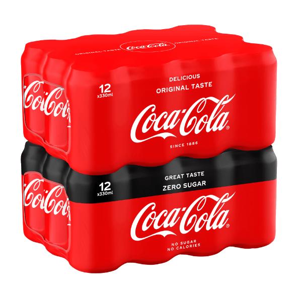 Coca-Cola original eller zero