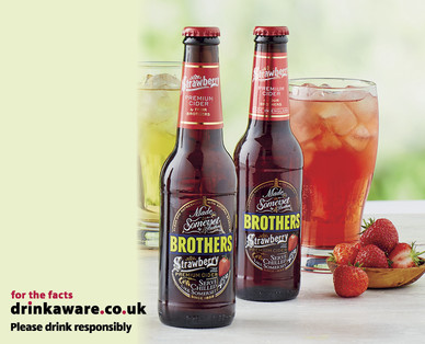 Brothers Strawberry Cider