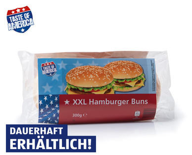TASTE OF AMERICA XXL Hamburgerbrötchen