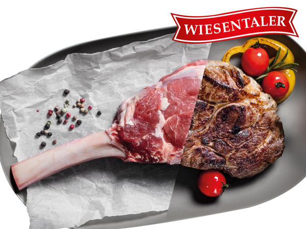WIESENTALER Frisches österreichisches Tomahawk Steak