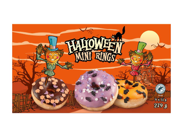Mini Halloween Donuts