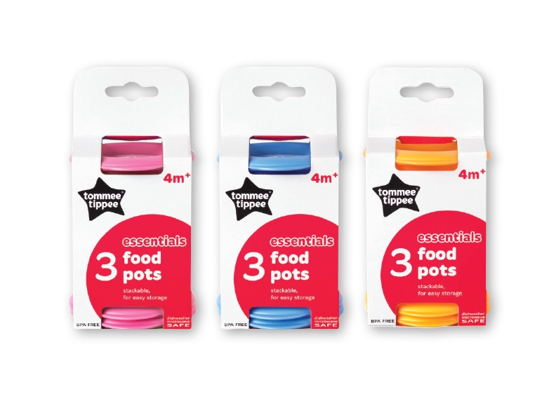 TOMMEE TIPEE Food Pots with Colour
