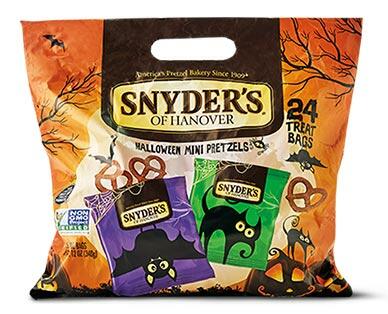 Snyder's of Hanover 
 Halloween Pretzel Snack Packs