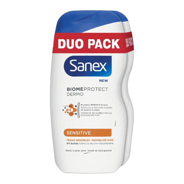 Sanex biome protect douche 2-pack