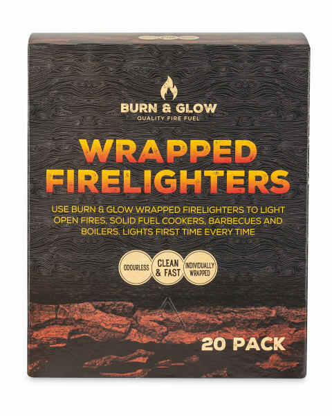Wrapped Firelighters 20 Pack