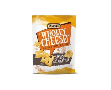 Snyder's of Hanover Wholey Cheese Smoked Gouda or Swiss & Black Pepper