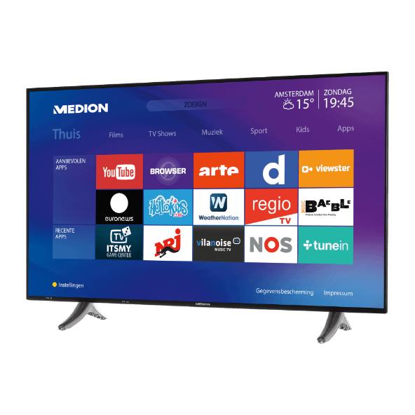Medion(R) Ultra-HD
50" Smart-tv