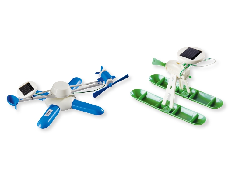 Set jucării cu baterii solare, 6 în 1, 2 modele