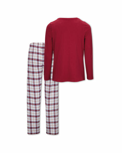 Avenue Ladies' Bordeaux Pyjamas