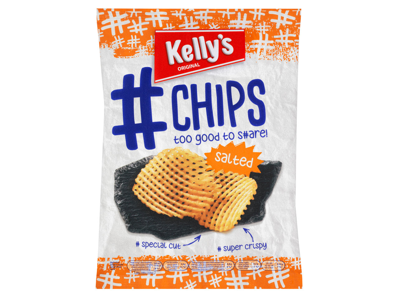 KELLY‘S Hashtag Chips