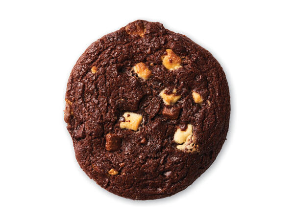Double- eller triplechocolate chip cookie