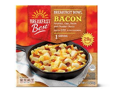 Breakfast Best 
 Sausage or Bacon Breakfast Bowls