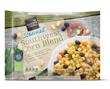 Season's Choice Steamed Southwest Corn or Chipotle Corn Blend With Honey