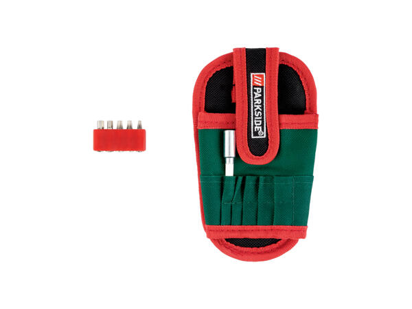 Cordless Screwdriver with Integrated Bit Storage