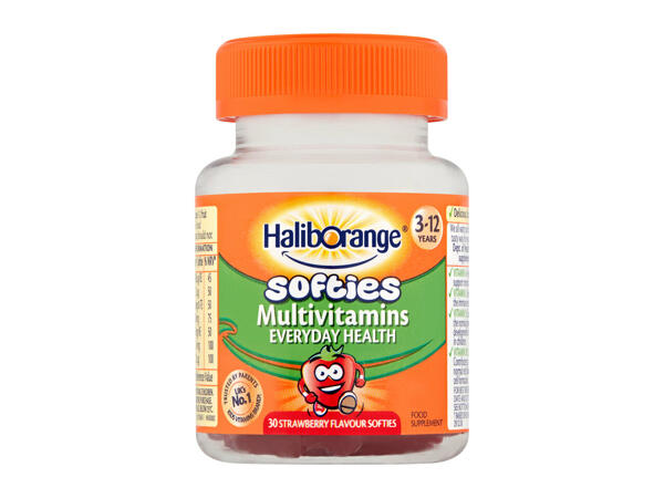 Haliborange 30 Strawberry Flavour Multivitamin Softies