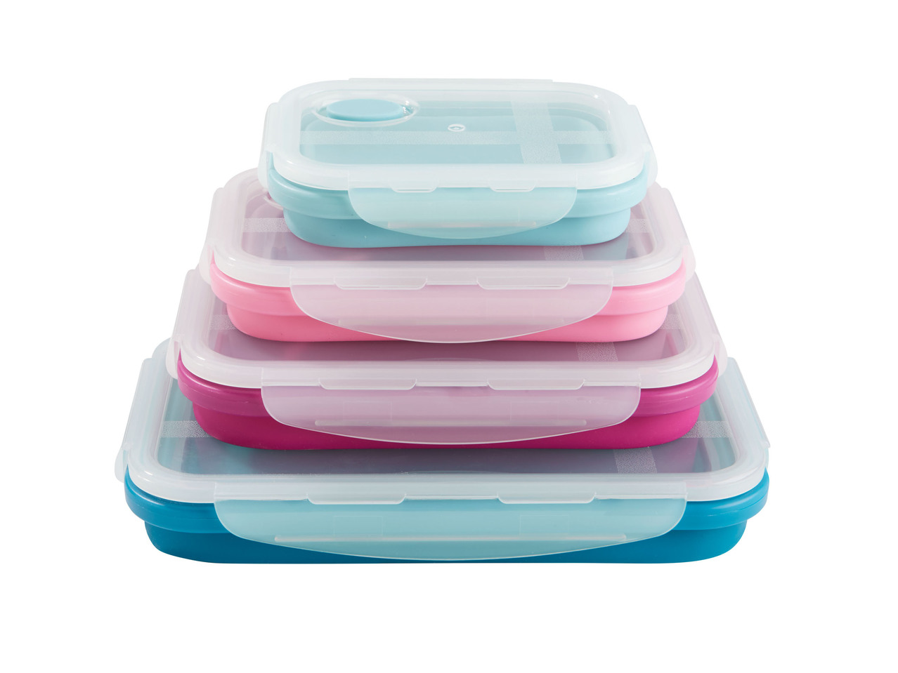 Silicone Storage Containers, 4 pieces