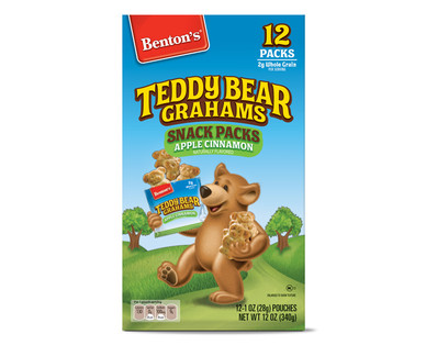 Benton's Teddy Bear Grahams Snack Packs