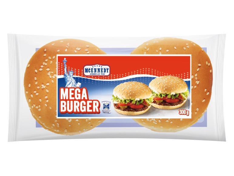 MCENNEDY Mega Burgerbrötchen