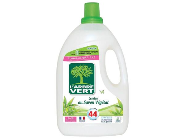 L'Arbre Vert lessive liquide au savon végétal