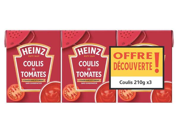 Heinz coulis de tomate