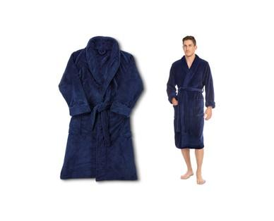 Royal Class Men's Micro Plush Bath Robe