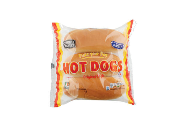 Hot Dog Rolls 6 Pack