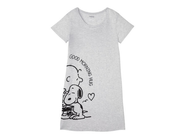 Ladies' Maxi T-Shirt "Mickey Mouse, Snoopy"
