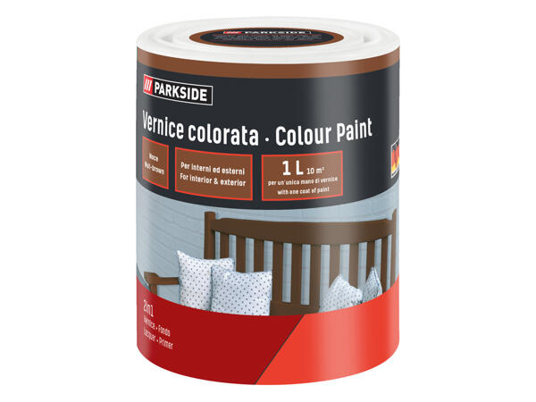 Coloured or White Paint, or Blackboard Varnish, 1L