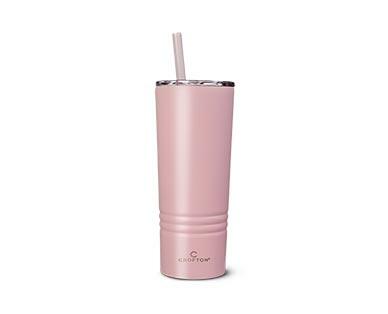 Crofton 24-oz. Stainless Steel Tumbler with Straw
