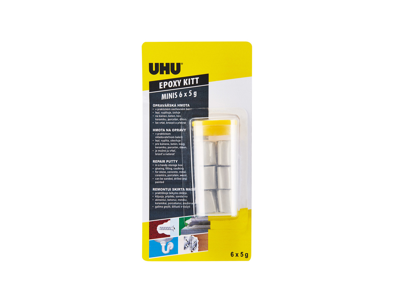 UHU Epoxy Repair Kit, Minis or Quick Epoxy Adhesive1