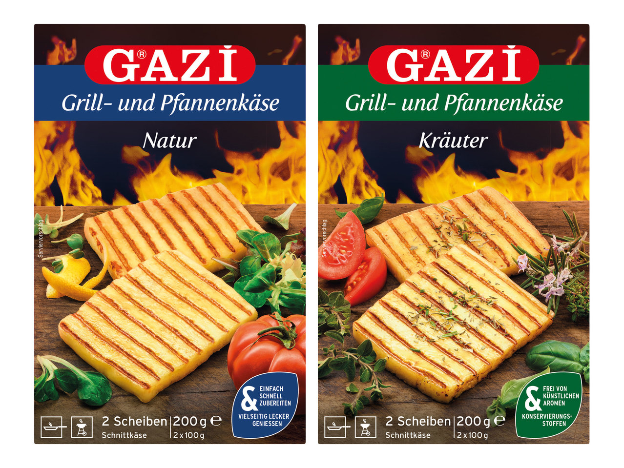 GAZI Grill- und Pfannenkäse