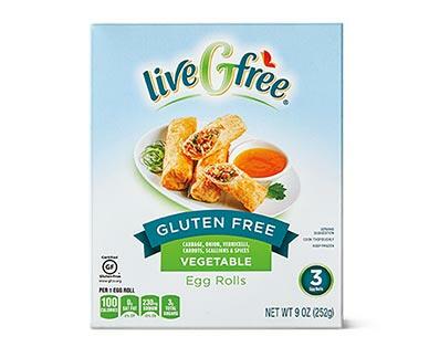 liveGfree 
 Gluten Free Egg Rolls Chicken or Vegetable
