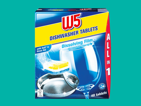 W5 Dishwasher Tablets