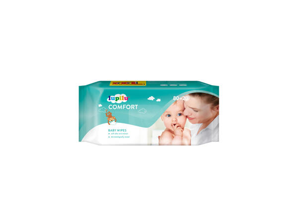 Salviettine detergenti umidificate per neonati
