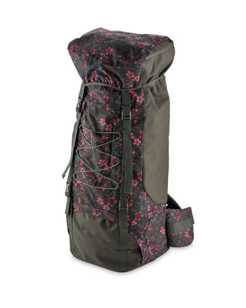Dark Floral Festival Backpack