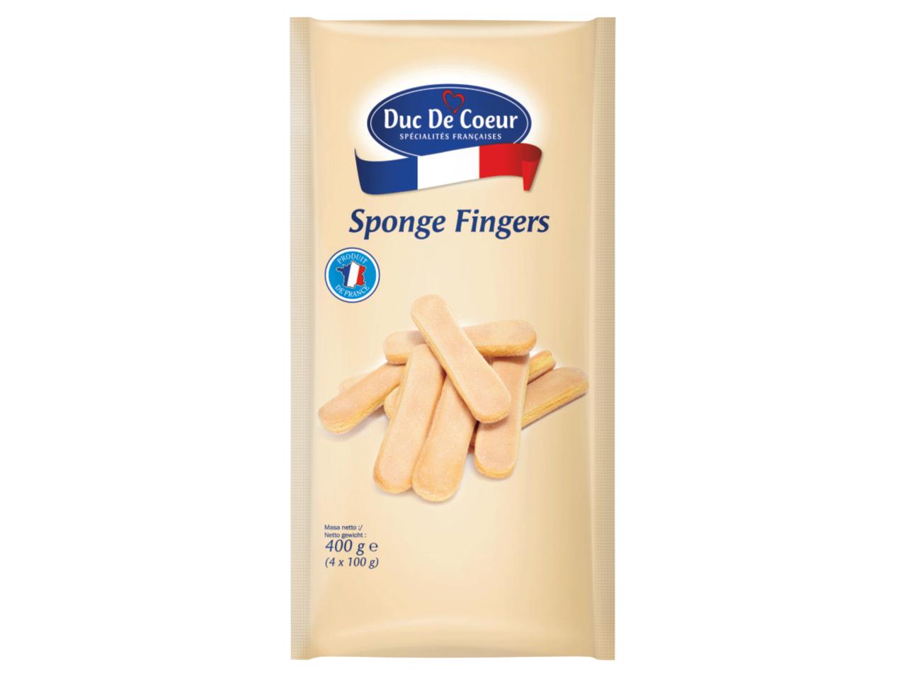 DUC DE COEUR Sponge Fingers