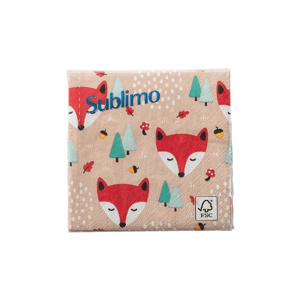 SUBLIMO(R) 				Serviettes, 40 pcs