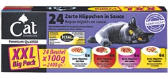 24 repas mijotés en sauce pour chat