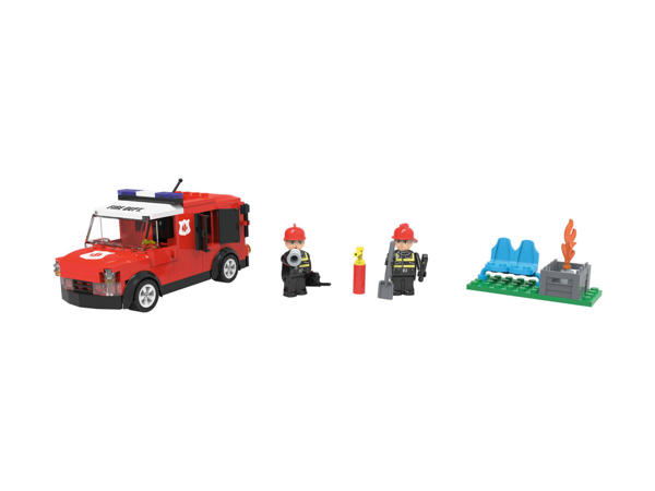 Assorted Vehicle Building Block Sets