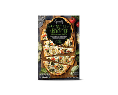 Specially Selected Spinach & Artichoke or Chicken Enchilada Flatbread Pizza