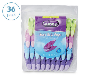 Minky Sure Grip Clothes Pegs