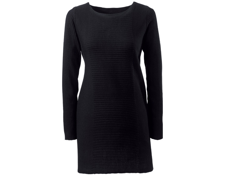 Robe pull-over en tricot à mailles fines