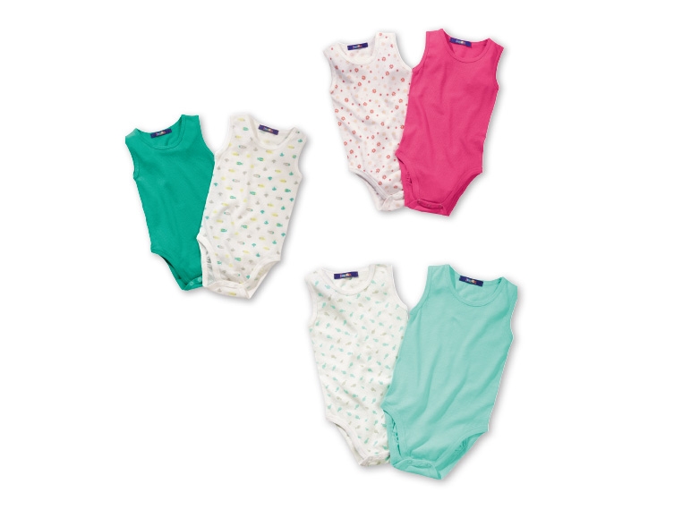 Lupilu(R) Baby Bodysuits