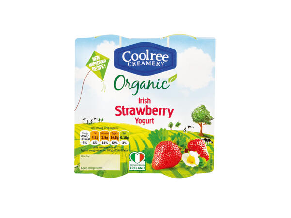 Organic Strawberry Yogurt