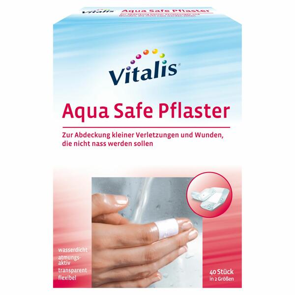 VITALIS(R) Aqua Safe Pflaster