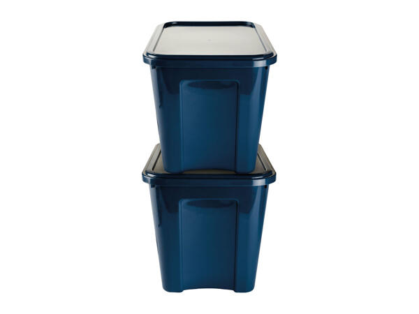 Livarno Home Recycled Plastic Storage Boxes